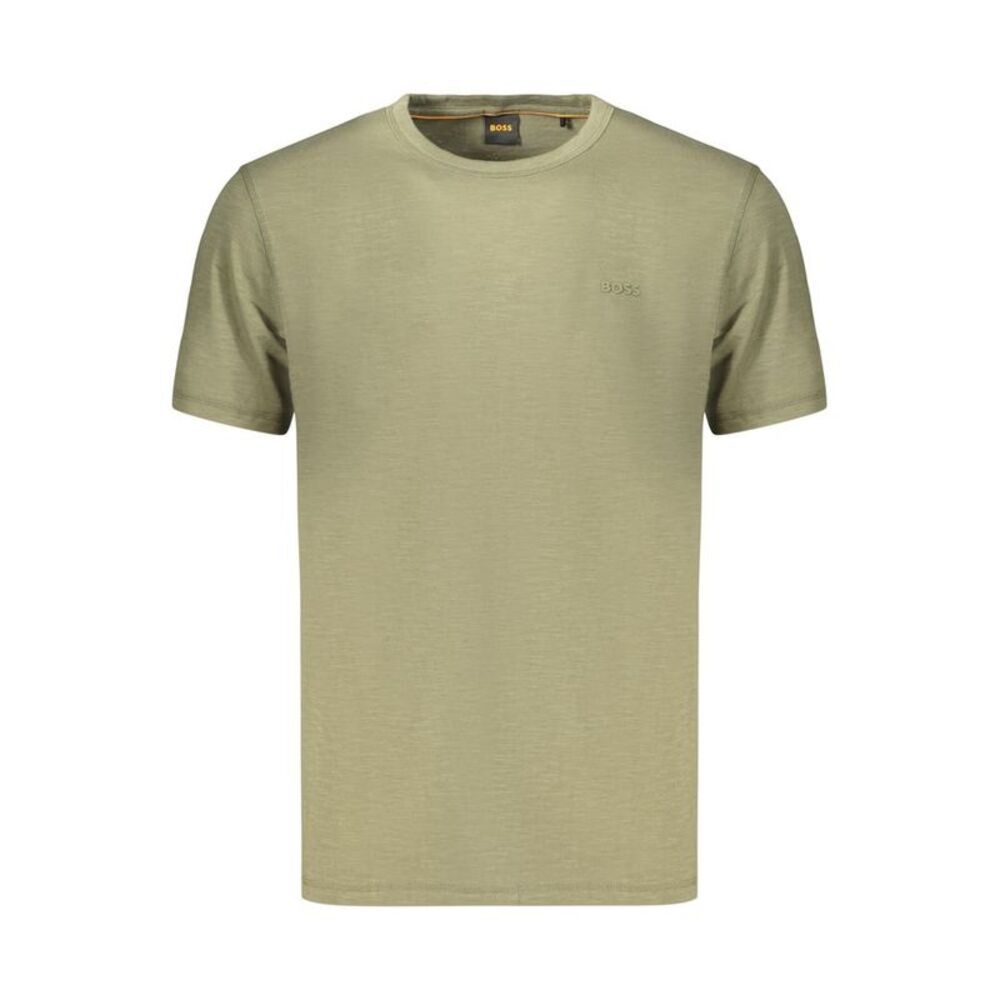 Hugo Boss Green Cotton Men's Men's T-Shirt